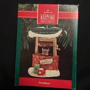 1990 vintage hallmark keepsake ornament “sweetheart”